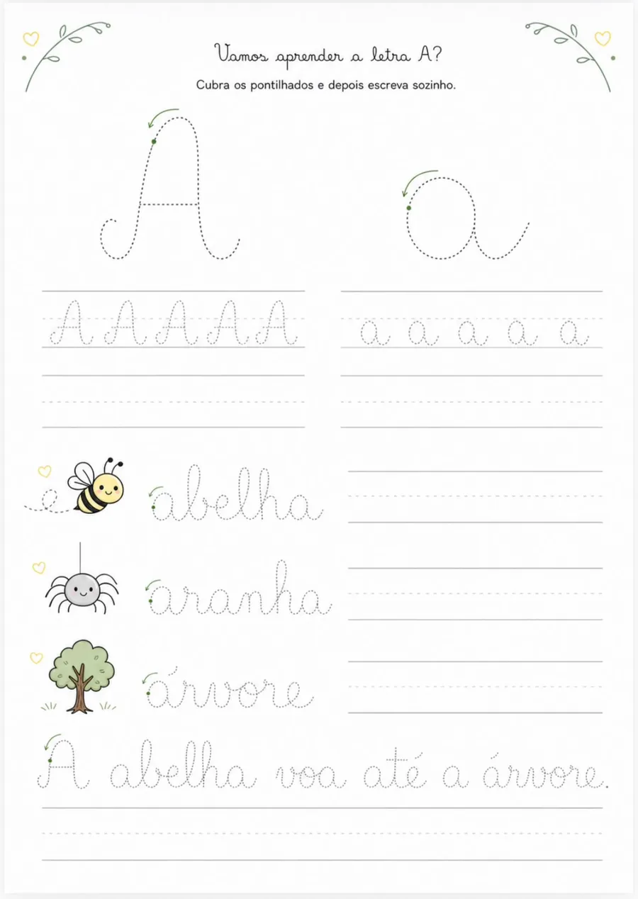 Atividade da letra A
