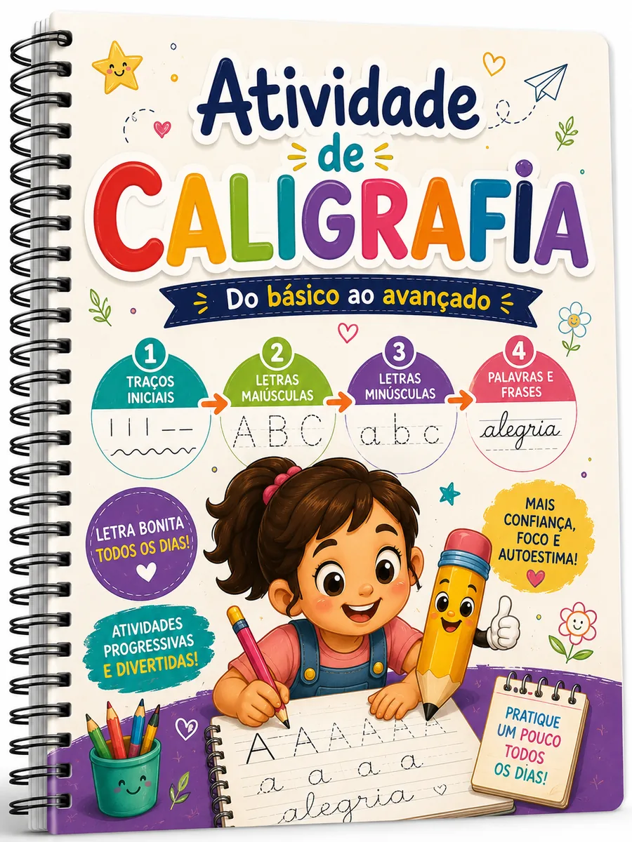 Capa Atividade de Caligrafia