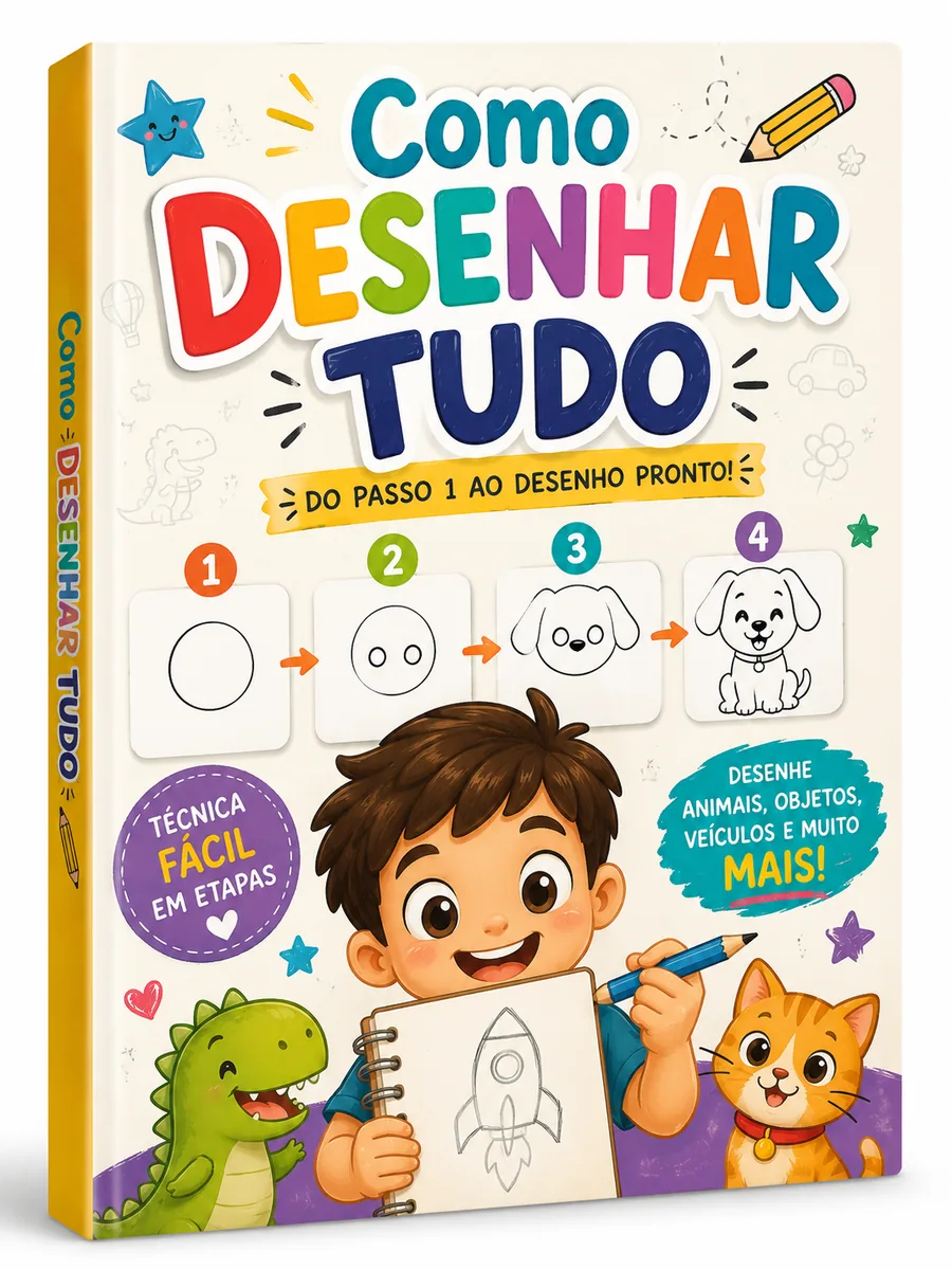 Capa Como Desenhar Tudo